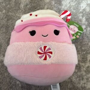 Squishmallows Stuffie Plushie Ethel Peppermint Milkshake